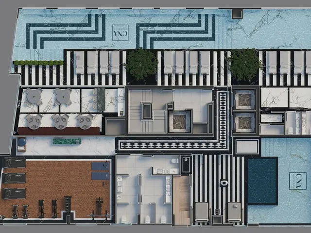 Imagem 16: Apartamento com 4 Dormitórios À Venda Sendo 4 Suítes, 2150.0 M2- Meia Praia - Itapema/Sc