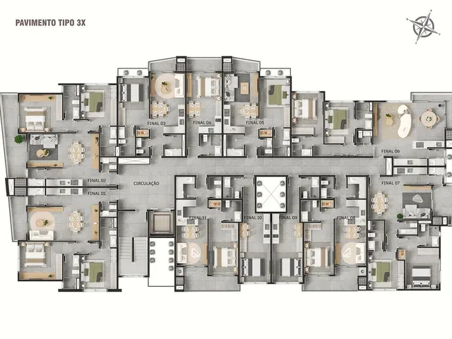 Imagem 5: Apartamento 2 Dormitórios para Venda em Florianópolis - Sc