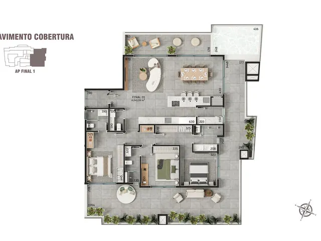 Imagem 15: Apartamento 2 Dormitórios para Venda em Florianópolis - Sc
