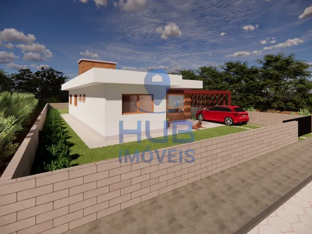 Imagem: A casa possui 3 Dormitórios, 1 Suíte, 2 Banheiros, 3