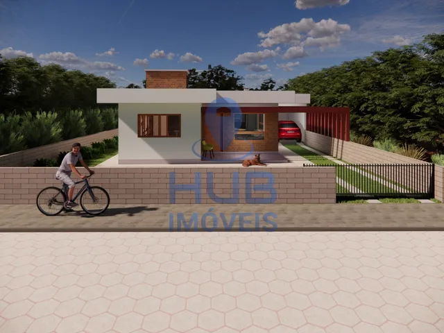 Imagem 5: Casa Nova em Terreno Amplo e Ótima Posição Solar em Campo Duna