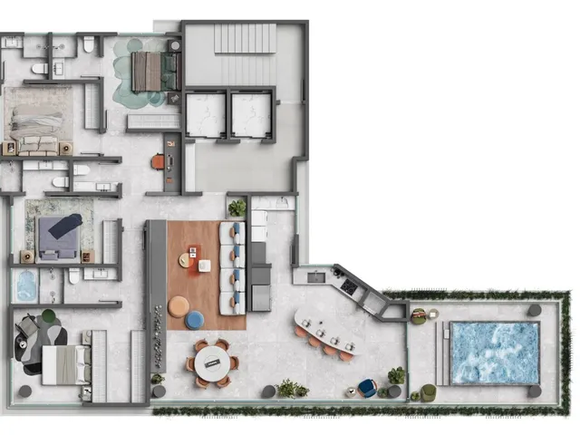 Imagem 4: Apartamento 4 Dormitórios para Venda em Itapema - Sc