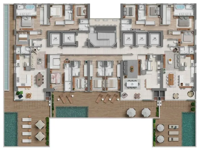 Imagem 2: Apartamento 4 Dormitórios para Venda em Balneário Camboriú - Sc