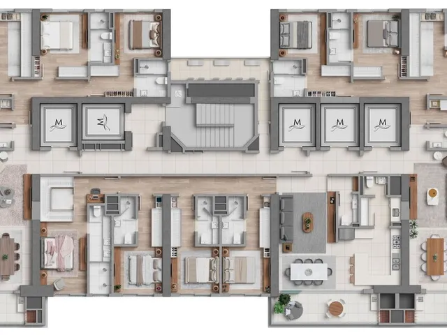 Imagem 7: Apartamento 4 Dormitórios para Venda em Balneário Camboriú - Sc