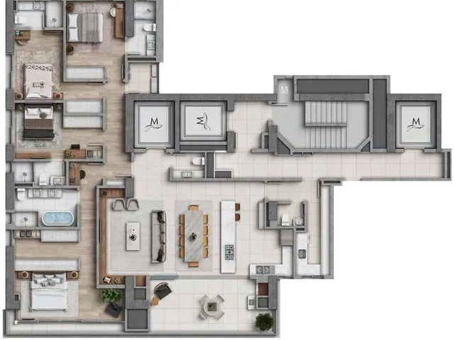 Imagem 13: Apartamento 4 Dormitórios para Venda em Balneário Camboriú - Sc