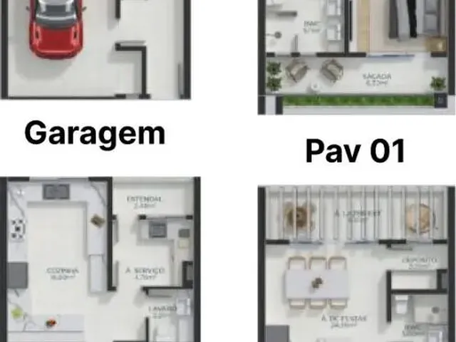 Imagem 4: Casa 4 Dormitórios para Venda em Bombinhas - Sc
