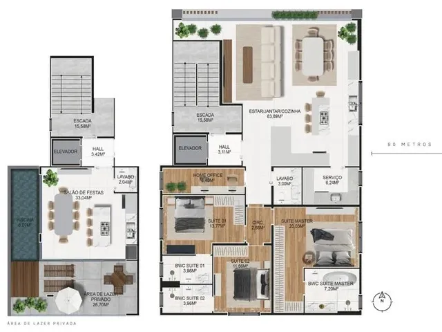 Imagem 2: Apartamento 3 Dormitórios para Venda em Itajaí - Sc