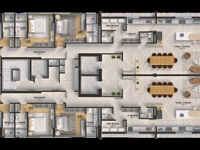 Imagem 2: Apartamento 4 Dormitórios para Venda em Itapema - Sc