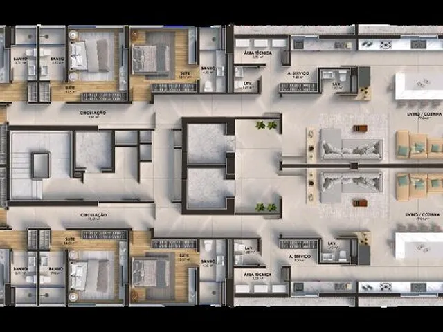 Imagem 3: Apartamento 4 Dormitórios para Venda em Itapema - Sc