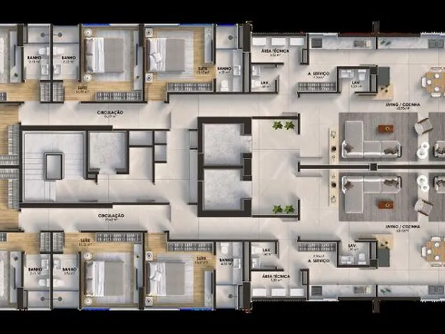 Imagem 4: Apartamento 4 Dormitórios para Venda em Itapema - Sc
