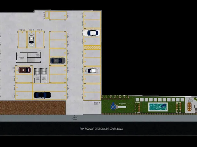 Imagem 2: Apartamento 2 Dormitórios para Venda em São José - Sc