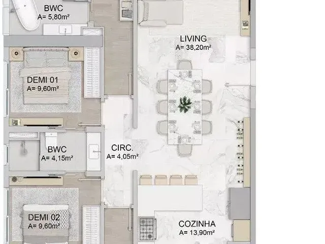 Imagem 3: Apartamento 6 Dormitórios para Venda em Balneário Camboriú - Sc