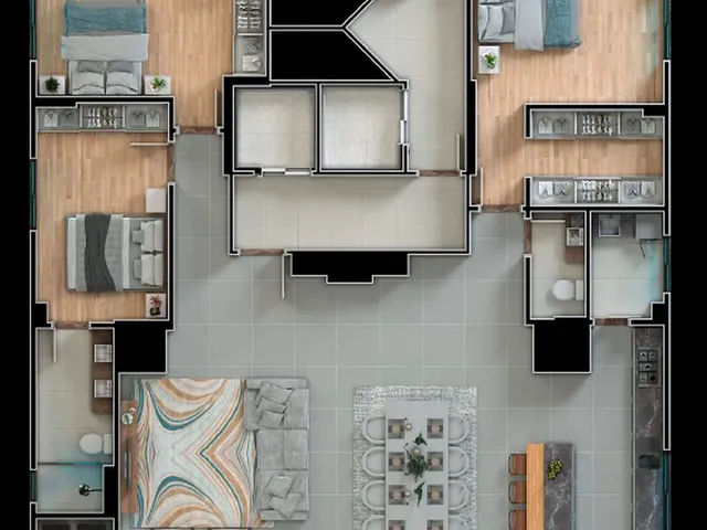 Imagem 4: Apartamento 3 Dormitórios para Venda em Balneário Camboriú - Sc