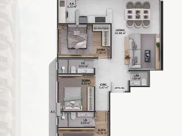 Imagem 6: Apartamento 4 Dormitórios para Venda em Itajaí - Sc