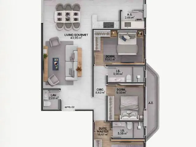 Imagem 9: Apartamento 4 Dormitórios para Venda em Itajaí - Sc
