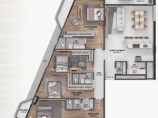 Imagem 12: Apartamento 4 Dormitórios para Venda em Itajaí - Sc