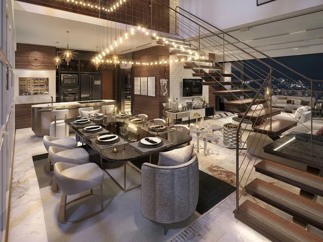 Imagem: Duplex À Venda Sendo 4 Suítes, 185.5 M²