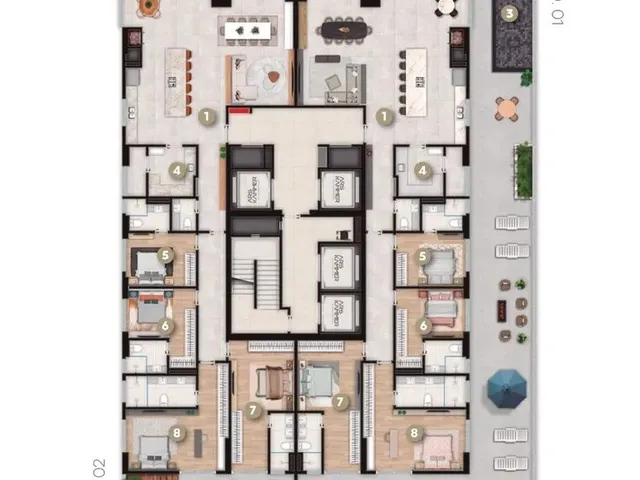 Imagem 3: Apartamento 4 Dormitórios para Venda em Itapema - Sc