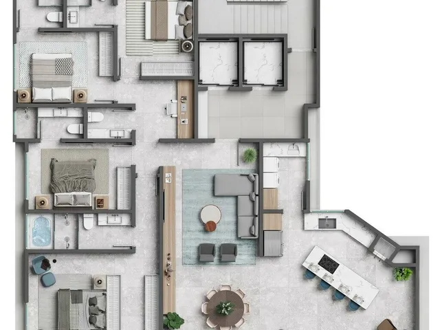 Imagem 3: Apartamento 4 Dormitórios para Venda em Itapema - Sc