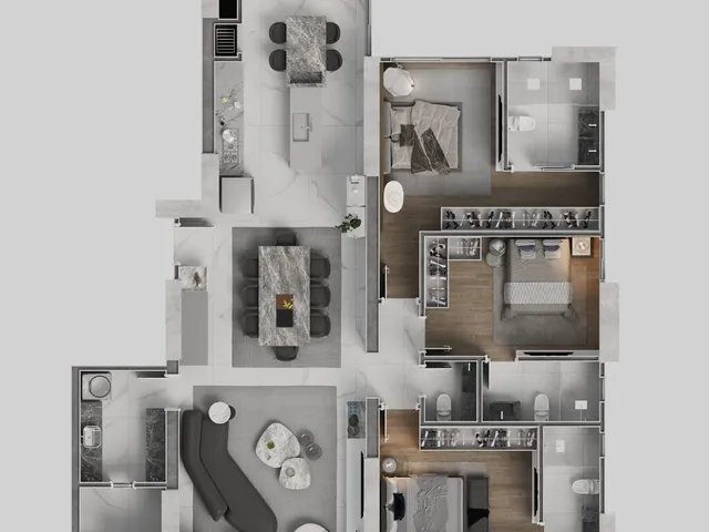 Imagem 2: Apartamento 3 Dormitórios para Venda em Balneário Camboriú - Sc