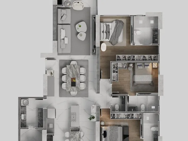 Imagem 3: Apartamento 3 Dormitórios para Venda em Balneário Camboriú - Sc