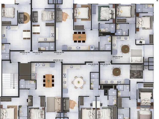 Imagem 6: Apartamento 2 Dormitórios para Venda em Florianópolis - Sc