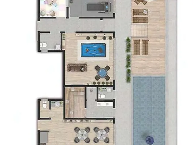Imagem 2: Apartamento 2 Dormitórios para venda em Florianópolis - SC
