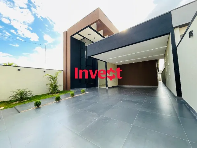 Imagem: Casa Moderna, Nova, 4 Quartos, Piscina