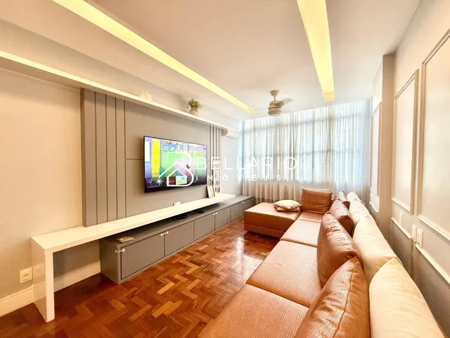 Imagem 3: Apartamento com 3 dormitórios (2 súites) com 150 m² - Copacabana - Rio de Janeiro/RJ