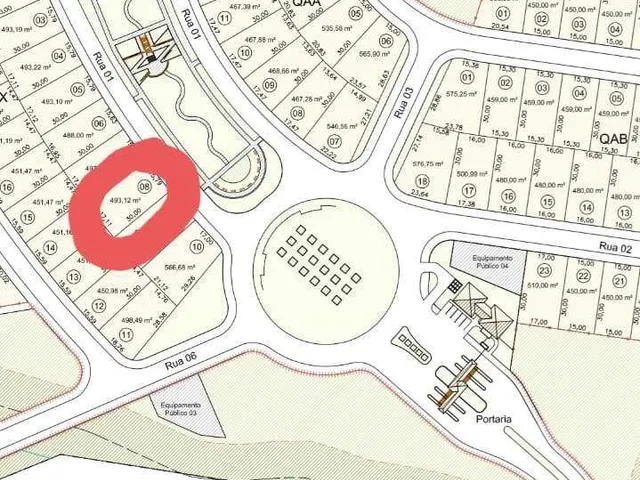 Imagem 8: Lote 493m² com projeto aprovado à venda no Alphaville Pernambuco 1 – localização