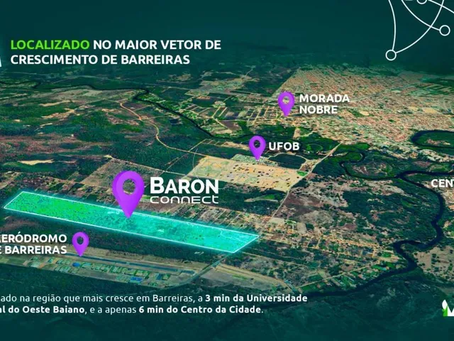 Imagem: Terreno à venda, no BARON CONECT, em Barreiras