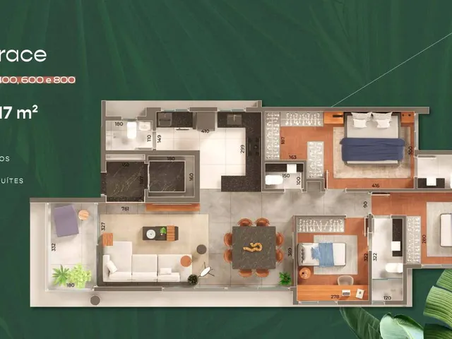 Imagem 7: Apartamento à venda, no TERRARO em Belo Horizonte, Santo Antônio, com 4 quartos