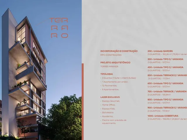 Imagem 13: Apartamento à venda, no TERRARO em Belo Horizonte, Santo Antônio, com 4 quartos