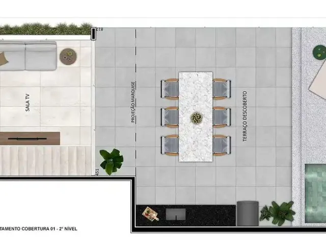 Imagem 12: Apartamento à venda, no Travessia, em Belo Horizonte, Funcionários, com 2 quartos