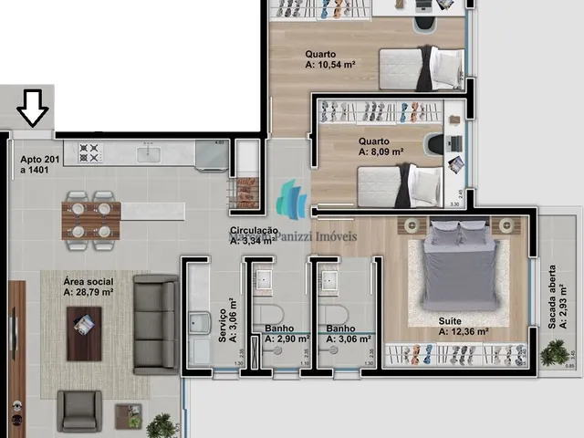 Imagem 9: Apartamento Novo