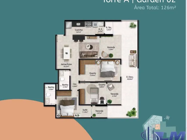 Imagem 16: Lançamento: Apartamento de 3 Quartos, Sendo 1 Suíte, no Bairro Ipiranga Em