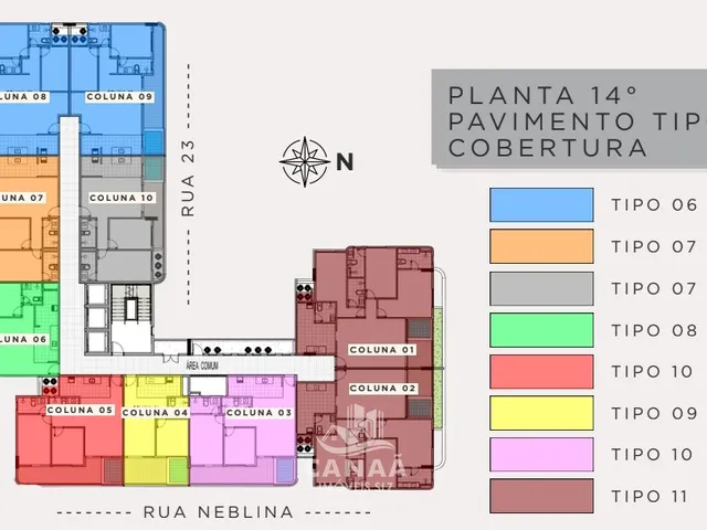 Imagem 3: Lançamento no Calhau - Ed. The View - Aptos com 2 quarto - 69,64m² - Varanda