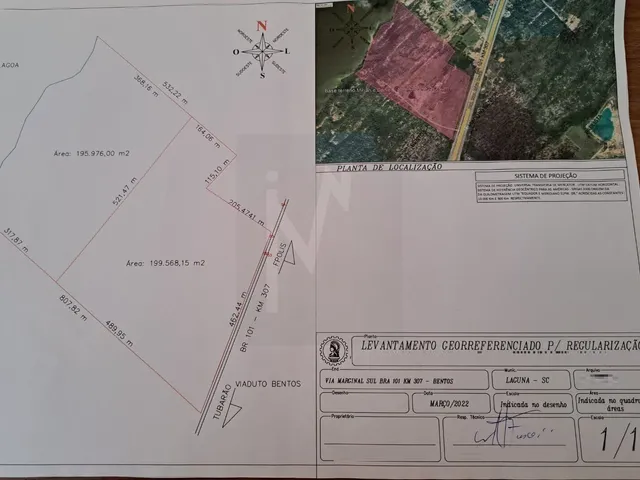 Imagem 5: Oportunidade Única - Laguna: Terreno com 41 Hectares (410 Mil Metros Quadrados) Às