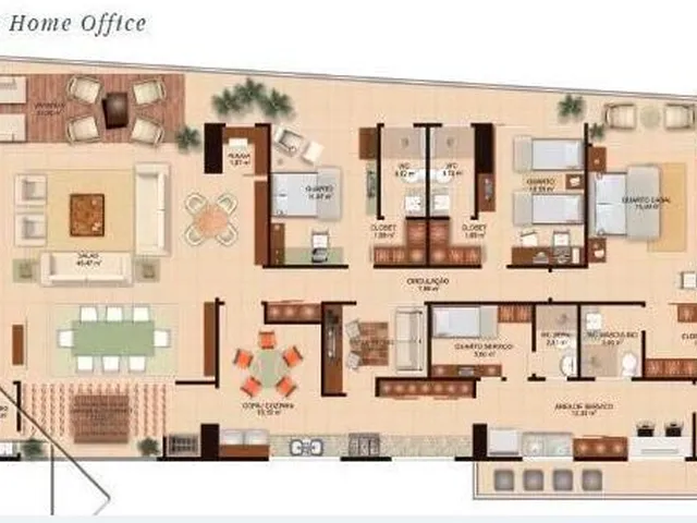 Imagem 13: Edificio Parque Stela Maris, 160m2,3vgs, lazer completo no Meireles - Fortaleza