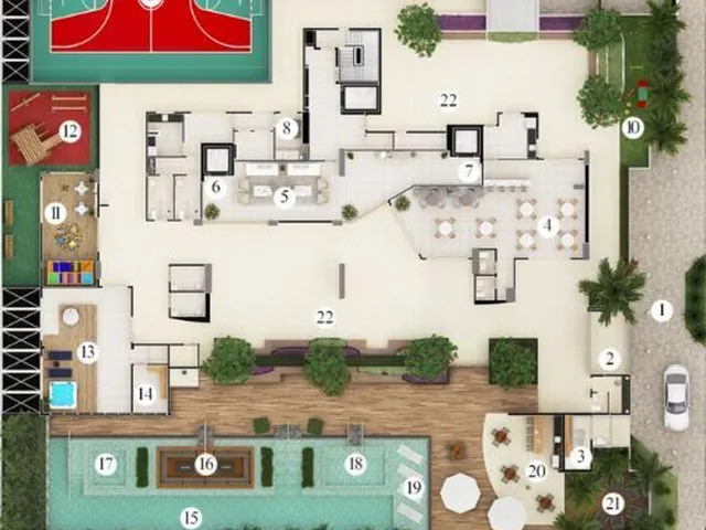 Imagem 5: Evolute 1200,218m2, 4vgs , pronto para morar, nascente na Aldeota - Fortaleza