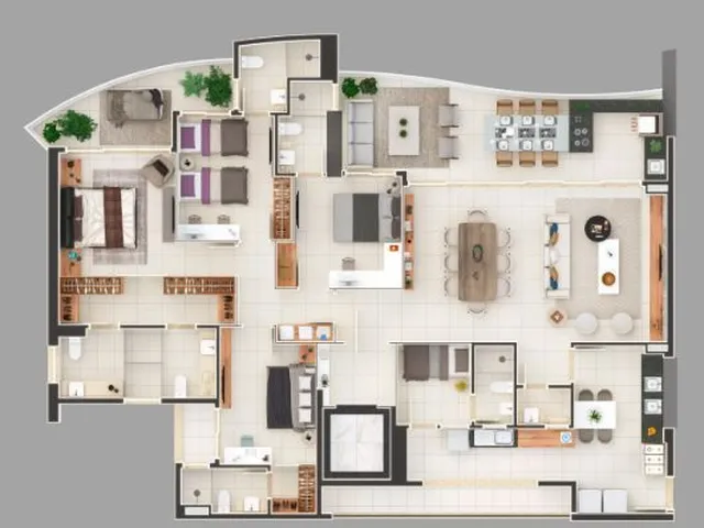 Imagem 10: Evolute 1200,218m2, 4vgs , pronto para morar, nascente na Aldeota - Fortaleza
