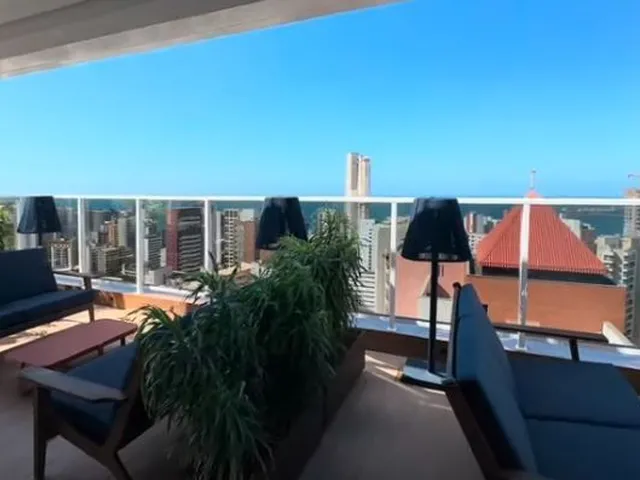 Imagem 2: Estrelario, 202m2, 3 suites, 4vgs, novo, lazer completo no Meireles