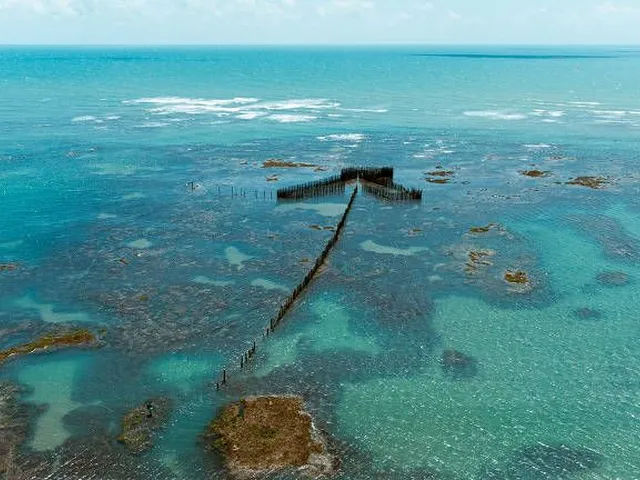 Imagem 5: Terreno e casa de praia na area nobre Flecheiras vista mar