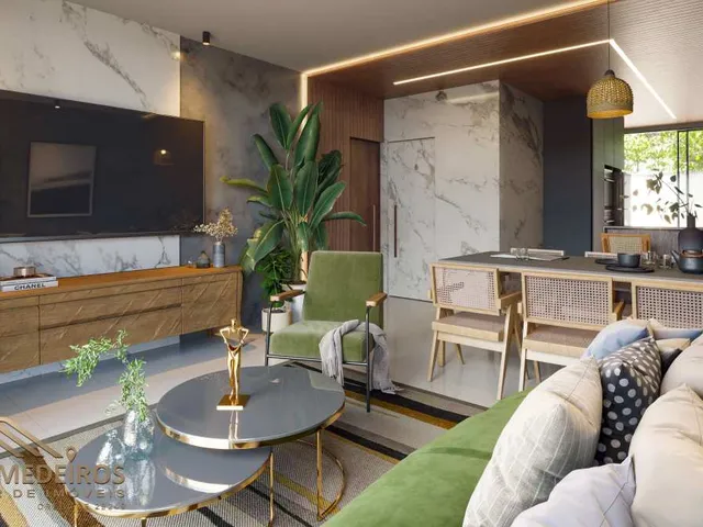 Imagem 5: Duplex À Venda, no Bosque Villaggio em Eusébio, Olho D&Apos;Água, com 3 Quartos, 121M²