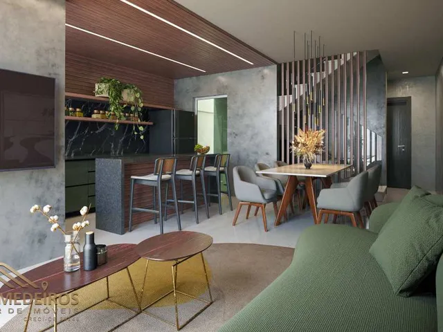 Imagem 6: Duplex À Venda, no Bosque Villaggio em Eusébio, Olho D&Apos;Água, com 3 Quartos, 121M²