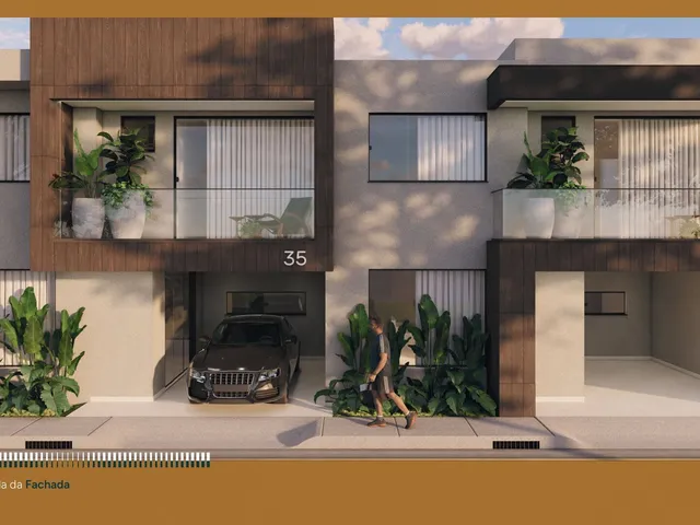 Imagem: Casa Duplex Moderna com Garden Privativo