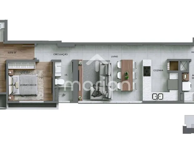 Imagem 7: Apartamento com 2 quartos, Centro - Balneário Piçarras
