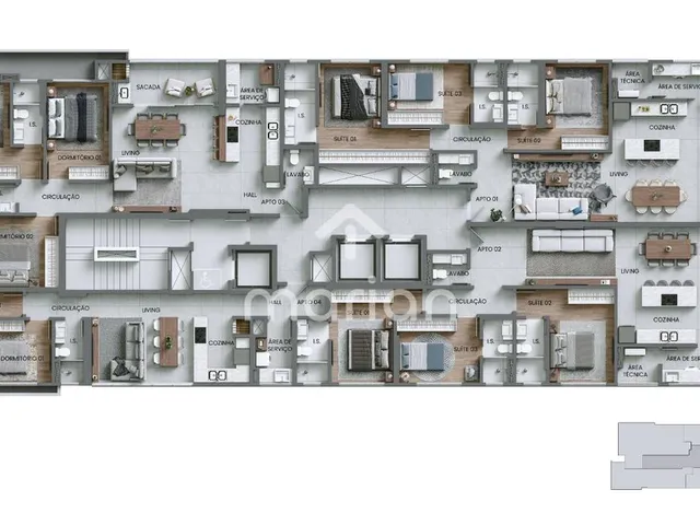 Imagem 5: Apartamento com 2 quartos, Centro - Balneário Piçarras