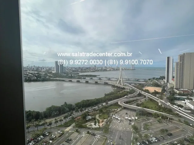 Imagem 3: Sala Comercial de Alto Padrão para Locação no Pina, Recife-PE 1 Vaga de Garagem