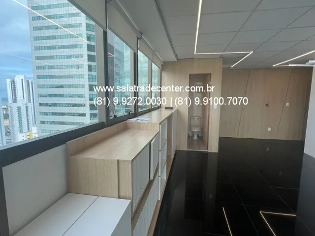 Imagem 2: Sala Comercial de Alto Padrão para Locação no Pina, Recife-PE 1 Vaga de Garagem